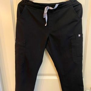Figs Yola skinny black pants S petite
